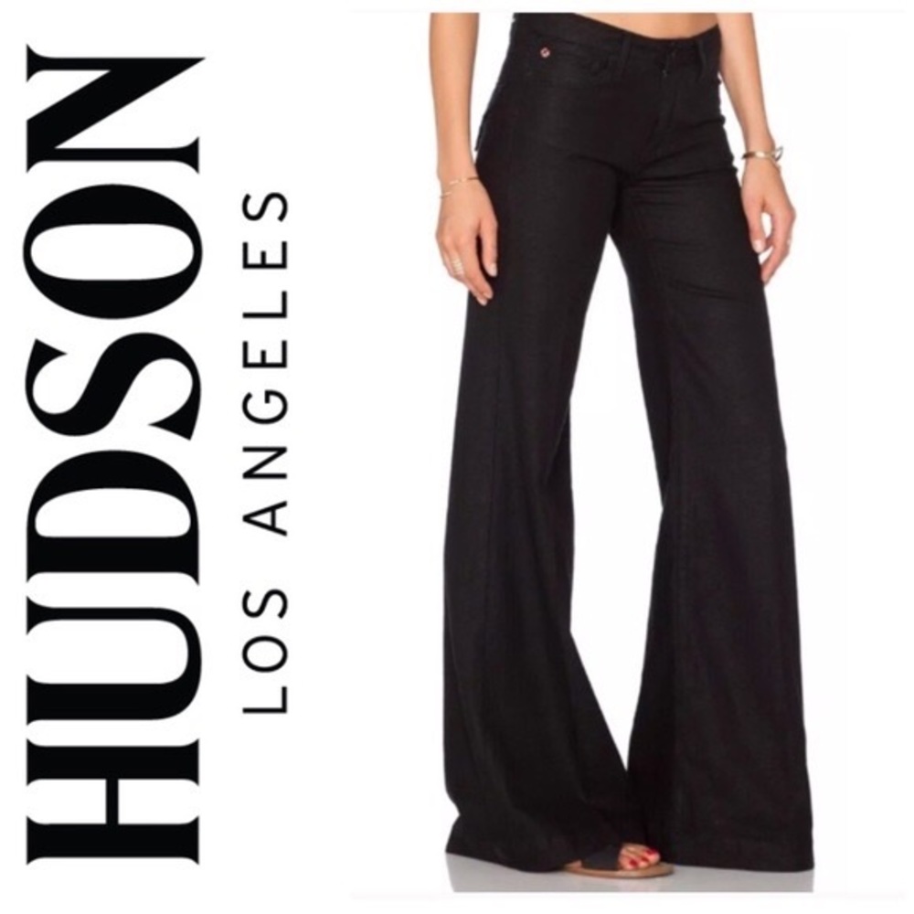 Hudson Wide Leg Flare Trousers